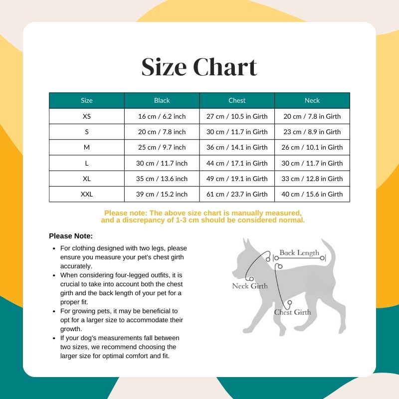 Size Chart for Dress Shirts - The Chi Society
